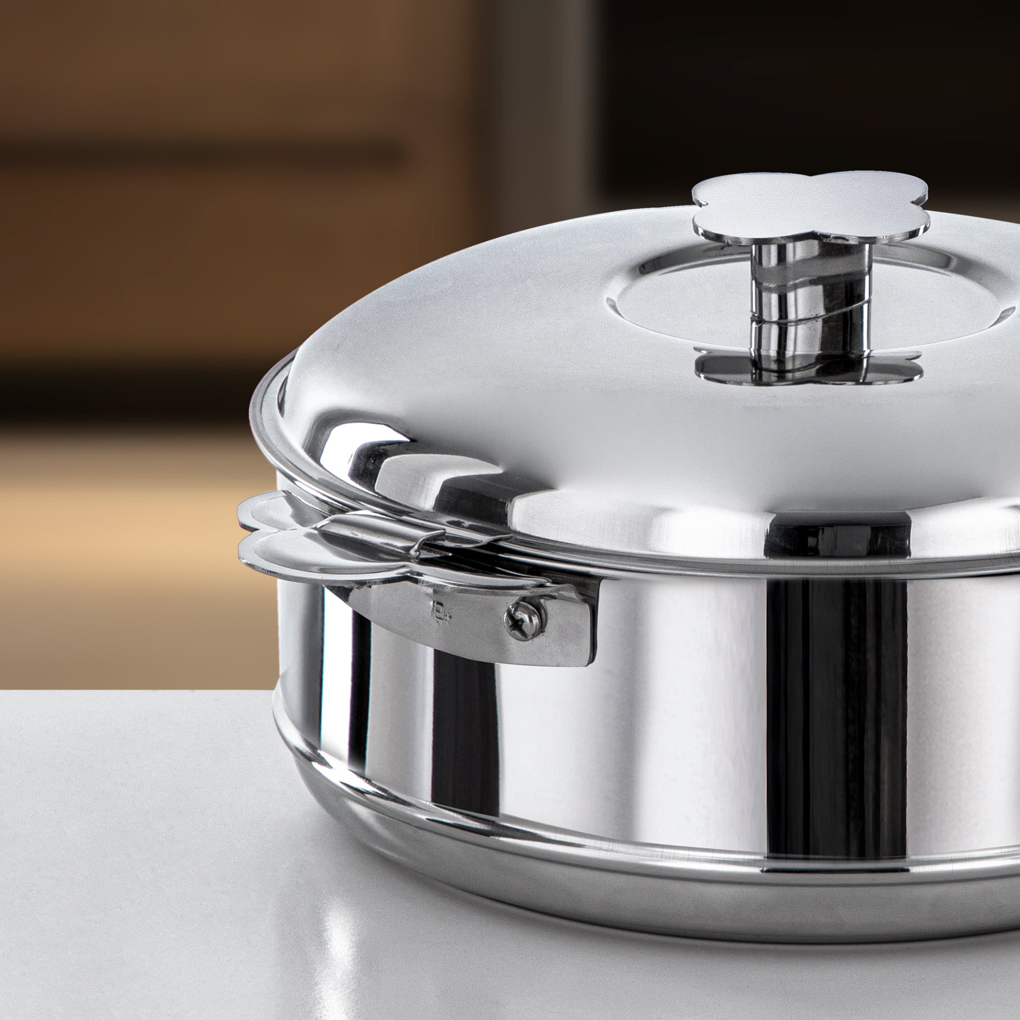 Almarjan Hot Pot Set Stainless Steel Silver 1000/2500/3500/5000ML 4 Pieces (H25P1-SET) – VIDA Collection for Ramadan Gatherings