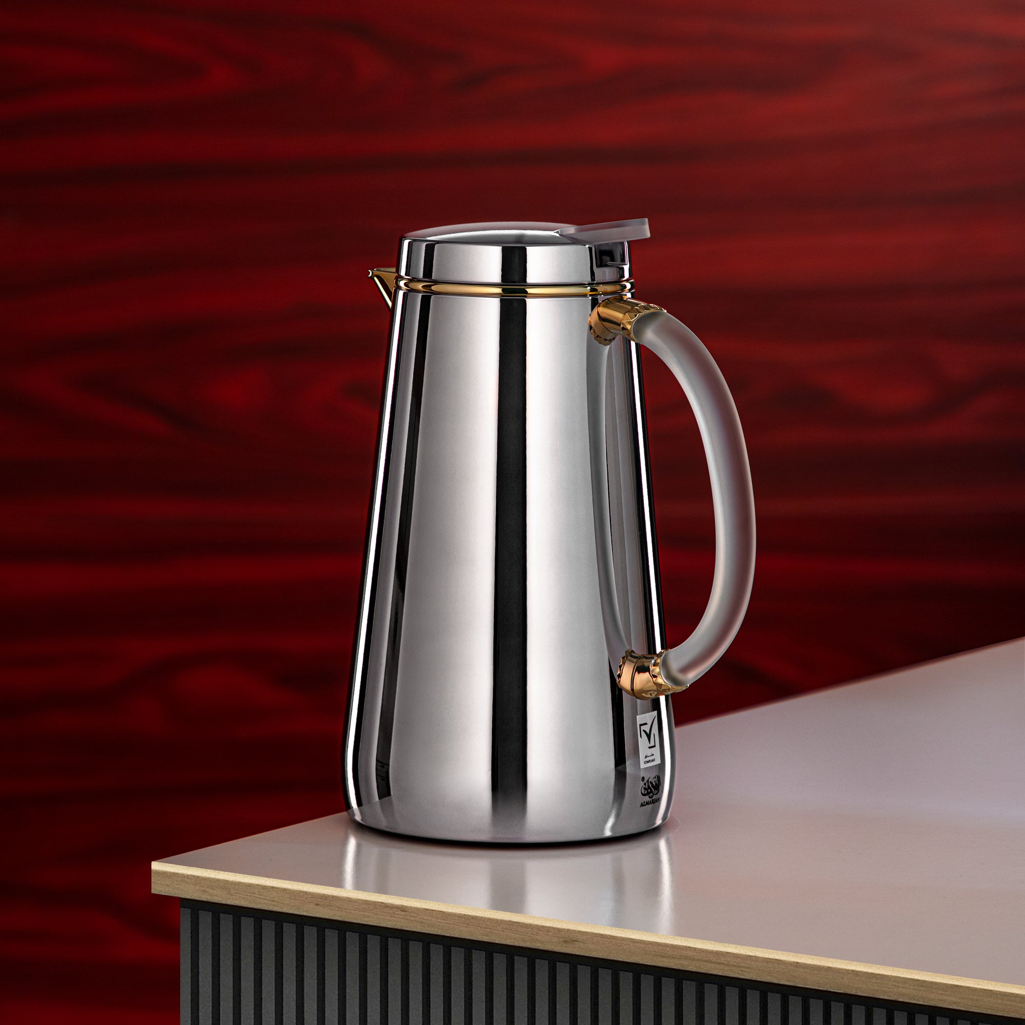 المرجان طقم ترامس فضي وذهبي – رمضان ولمّات