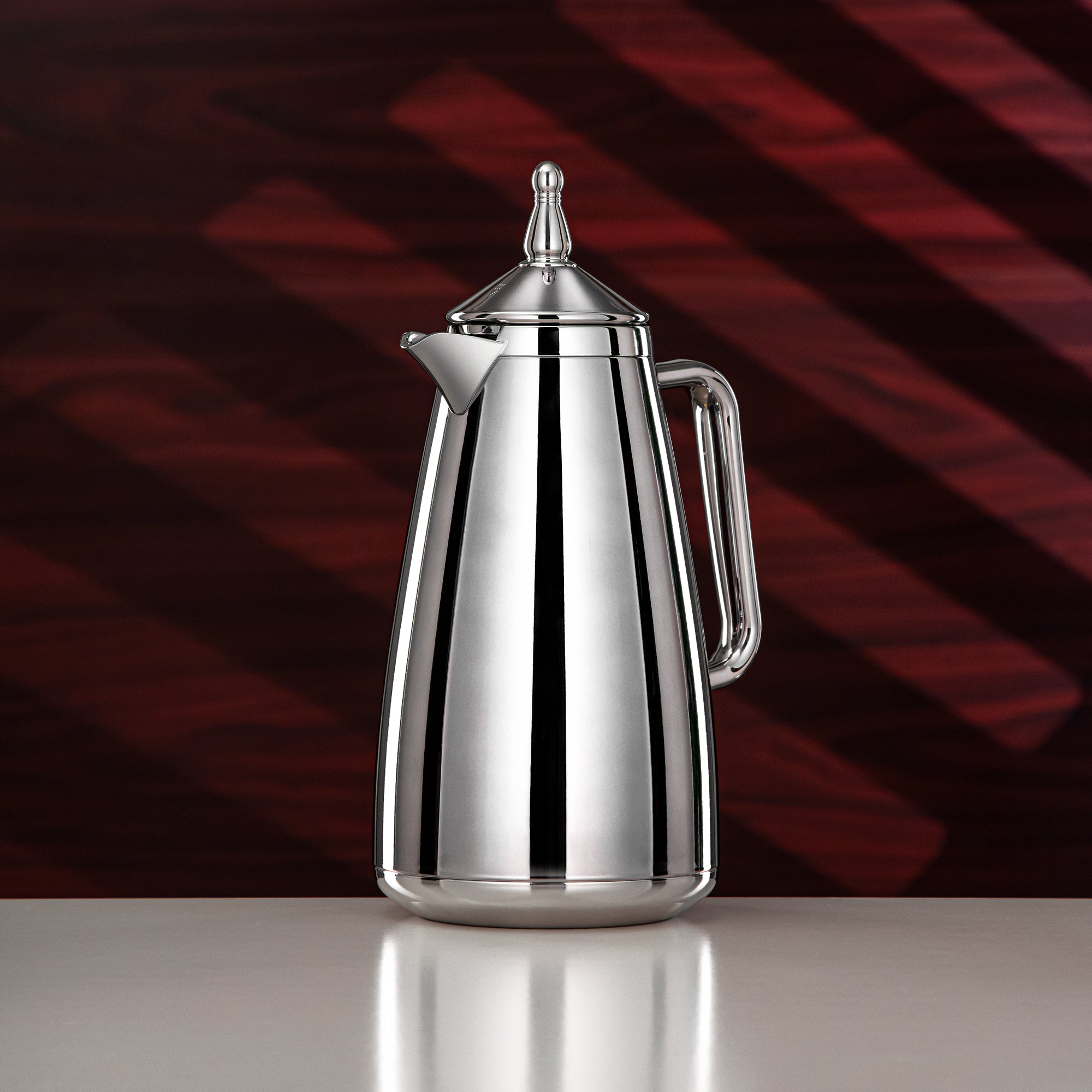 طقم ترامس المرجان 1 لتر + 1 لتر فضي – بطانة زجاجية – XHP-C1000/D1000 C