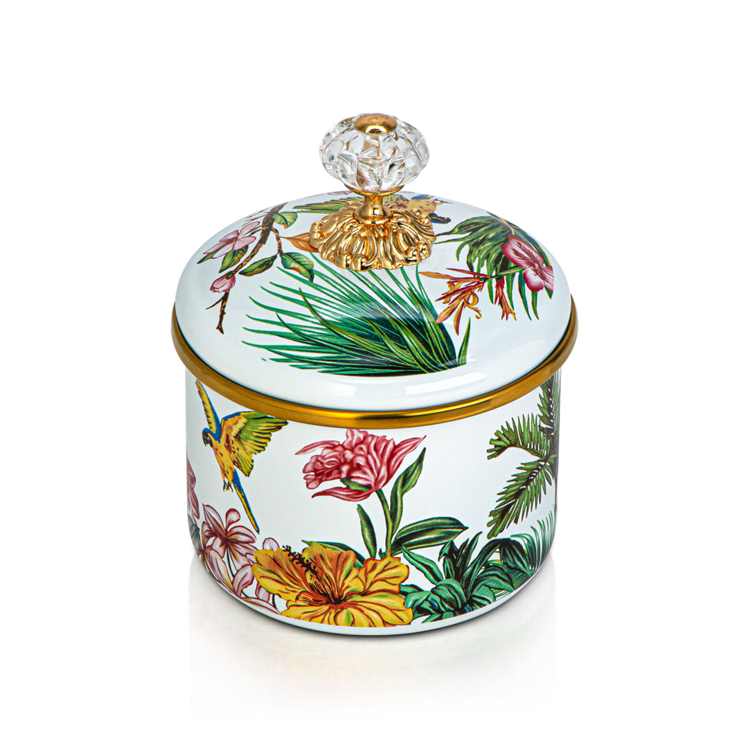Almarjan Tohfa Collection Enamel Canister Small - 287421067