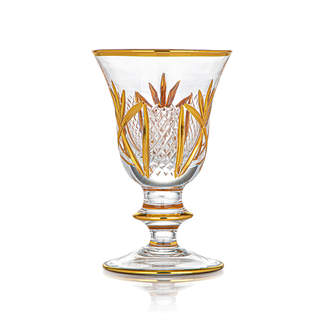 Almarjan 6 Pieces Glass Juice Cup Set - 953/760
