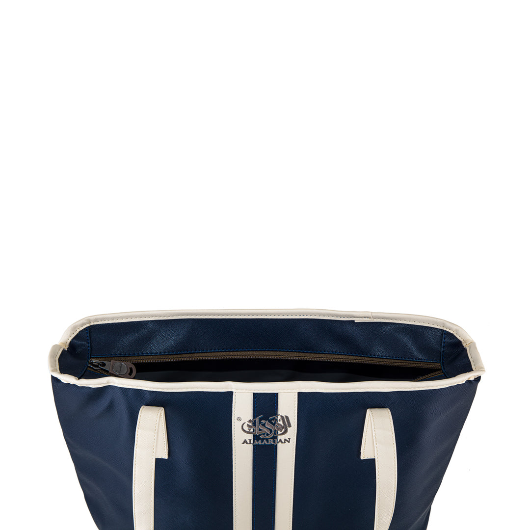 Almarjan Fashion Picnic Bag Navy- BAG2570095
