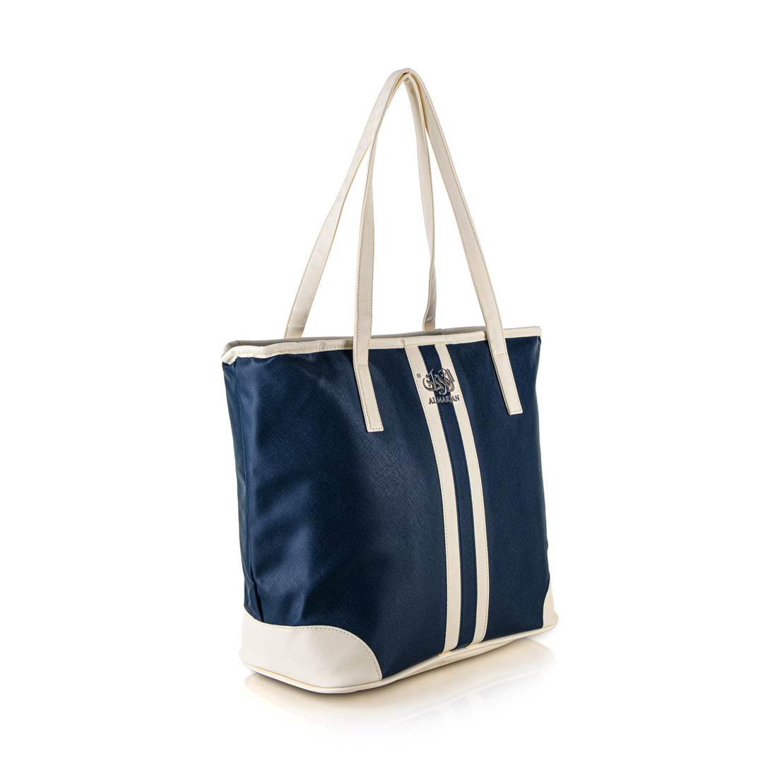 Almarjan Fashion Picnic Bag Navy- BAG2570095