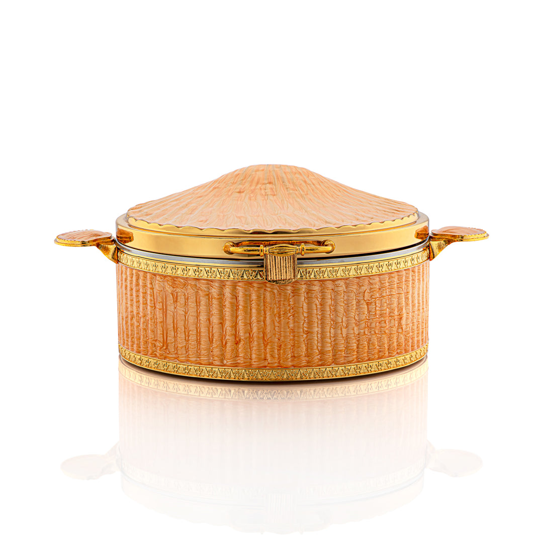 Almarjan 4500 ML Sadaf Collection Hot Pot Pearl Honey & Gold - HP-17