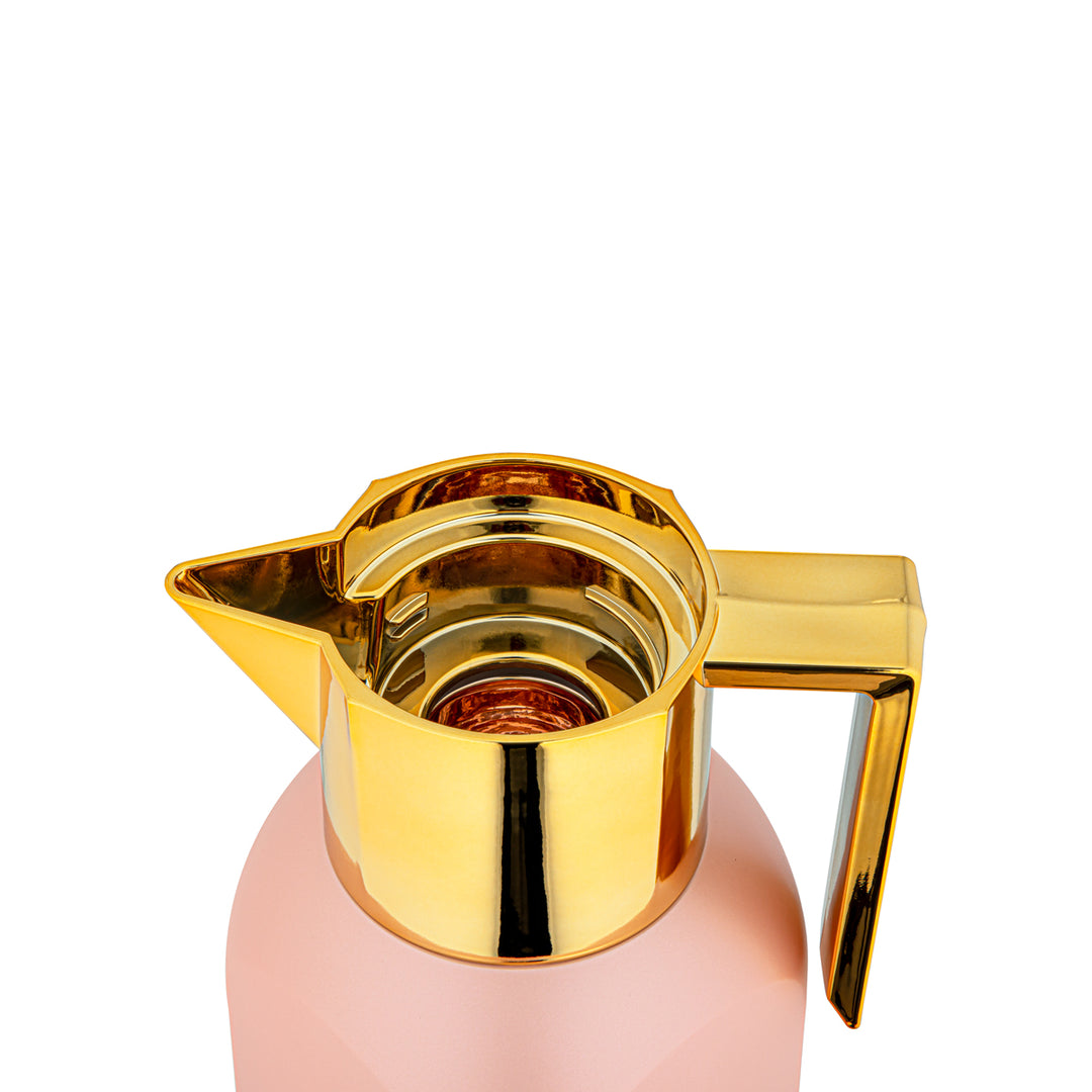 Almarjan 2 Pieces Vacuum Flask Set Matt Pink & Gold - MAG-MPG