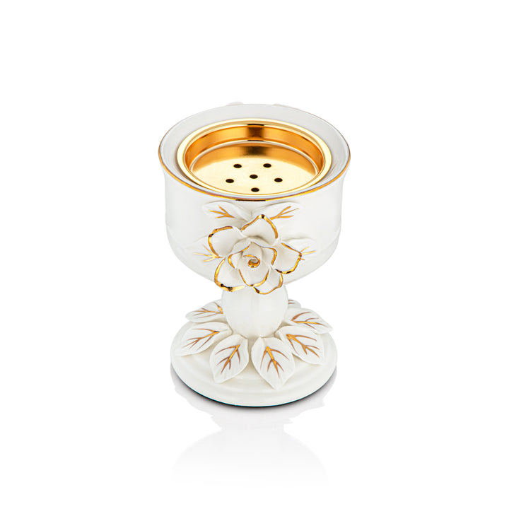 Almarjan 2 Pieces Porcelain Incense Burner Set - PAS1770335
