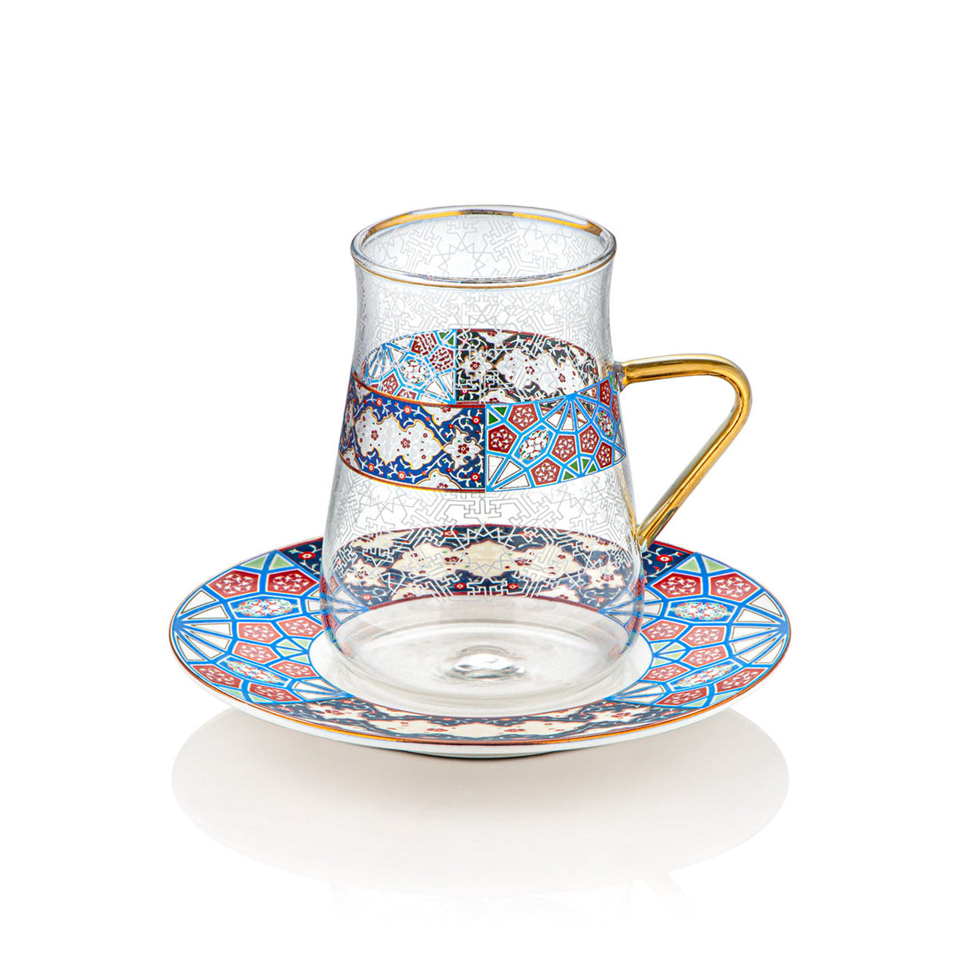 Almarjan 6 Pieces Fonon Collection Tea Cup Set - 1210