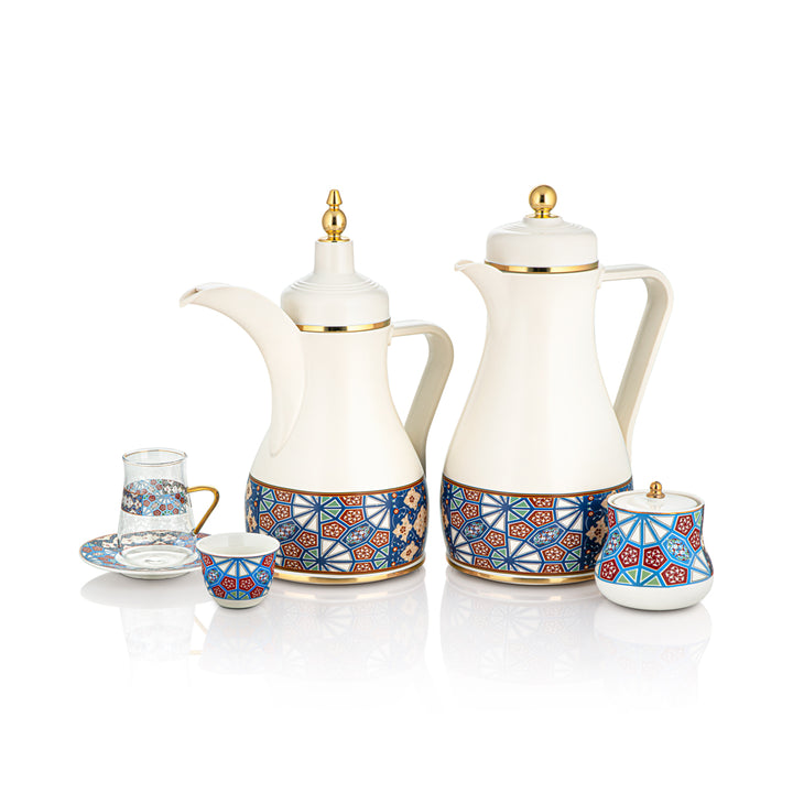 Almarjan 22 Pieces Fonon Collection Tea Set - 1210