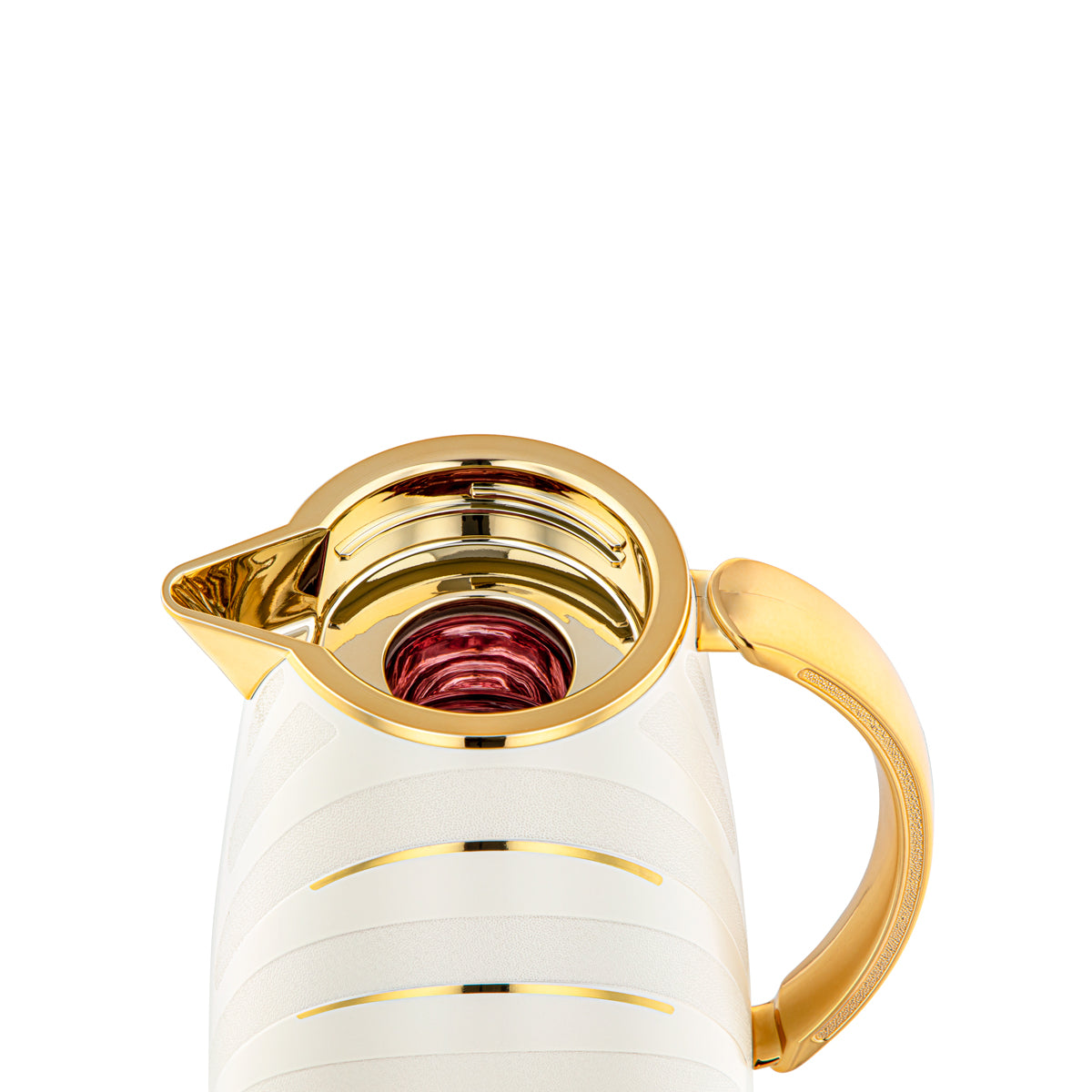 المرجان طقم ترمس لحفظ السوائل 2 قطعة ، عاجي وذهبي - PYP-0700 / 1000Q330YZC95-H189