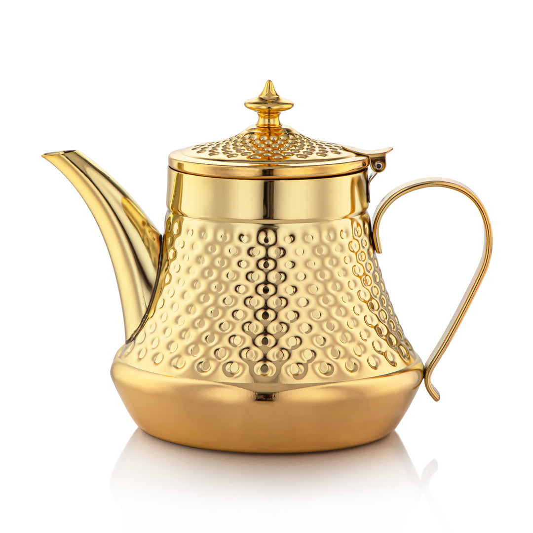 Almarjan 3 Pieces Stainless Steel Tea Pot Set Gold - STS0010624
