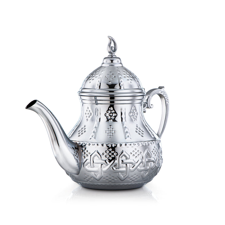 Almarjan 2 Liter Sahara Collection Stainless Steel Teapot Silver - STS0010991