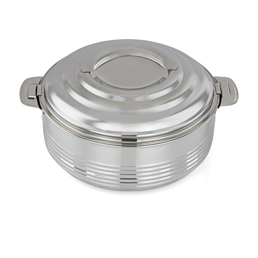 Almarjan 5000 ML Casa Collection Stainless Steel Hot Pot Silver - STS0290335