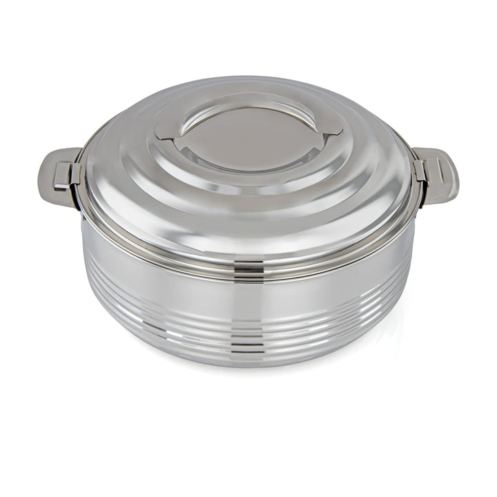 Almarjan 5000 ML Casa Collection Stainless Steel Hot Pot Silver - STS0290335