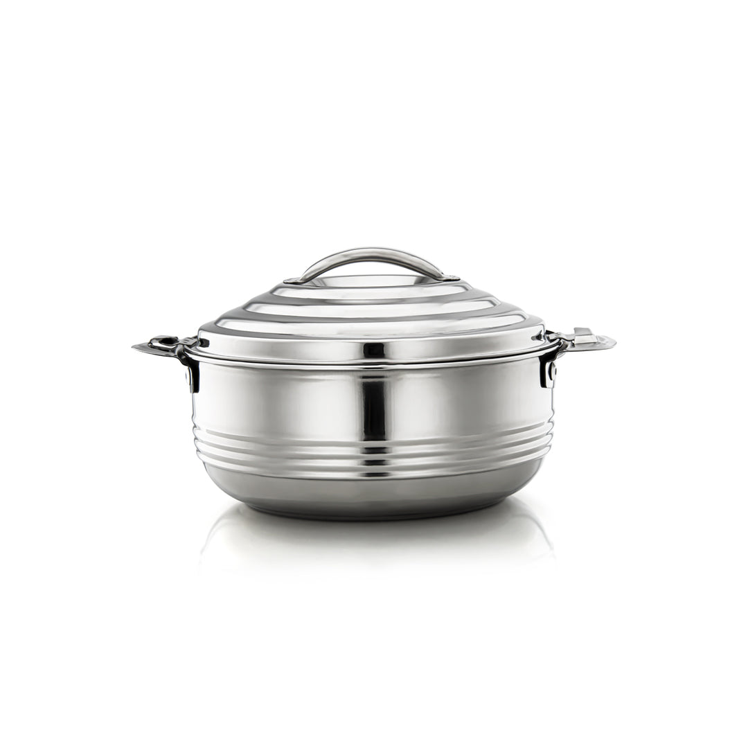 Almarjan 1800 ML Casa Collection Stainless Steel Hot Pot Silver - STS0290455