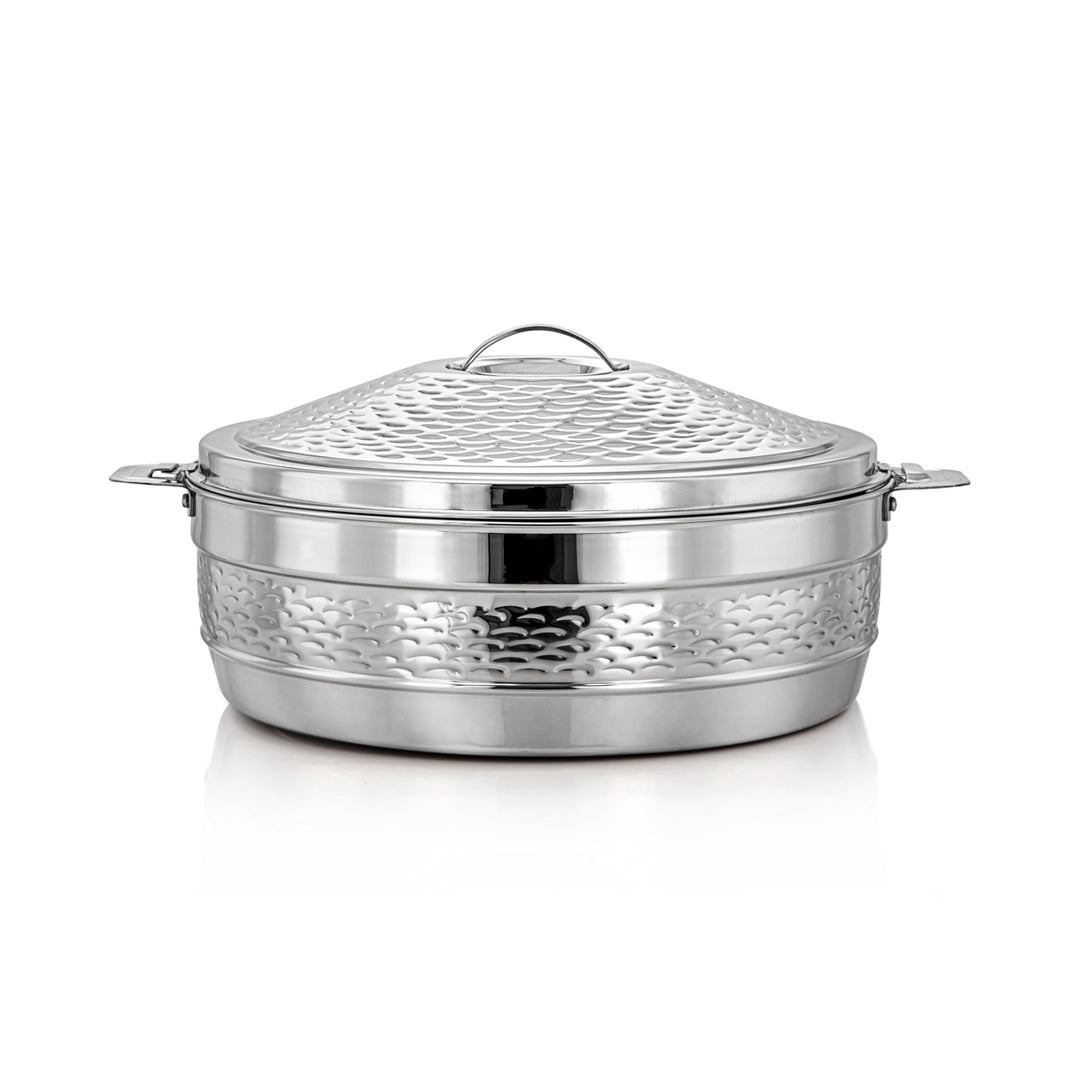 Almarjan 18000 Mona Collection Stainless Steel Hot Pot Silver H22M28