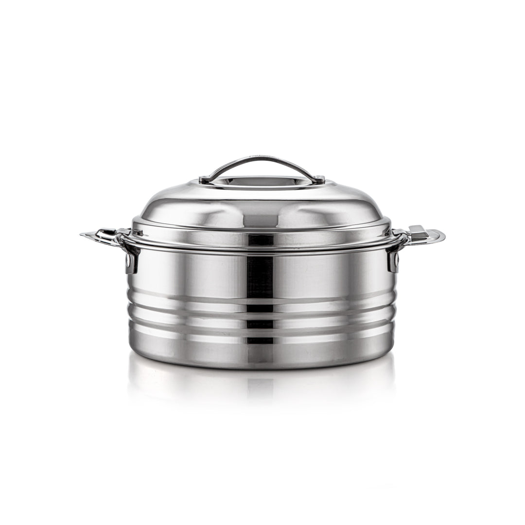 Almarjan 1200 ML Mini Collection Stainless Steel Hot Pot Set Silver - H23P10