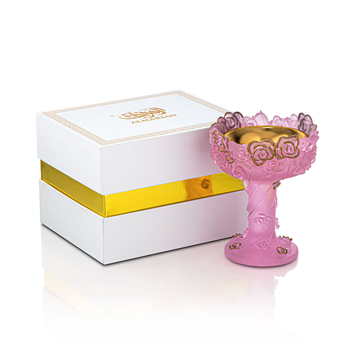 Almarjan Incense Burner - VR-HAM007-PG Pink
