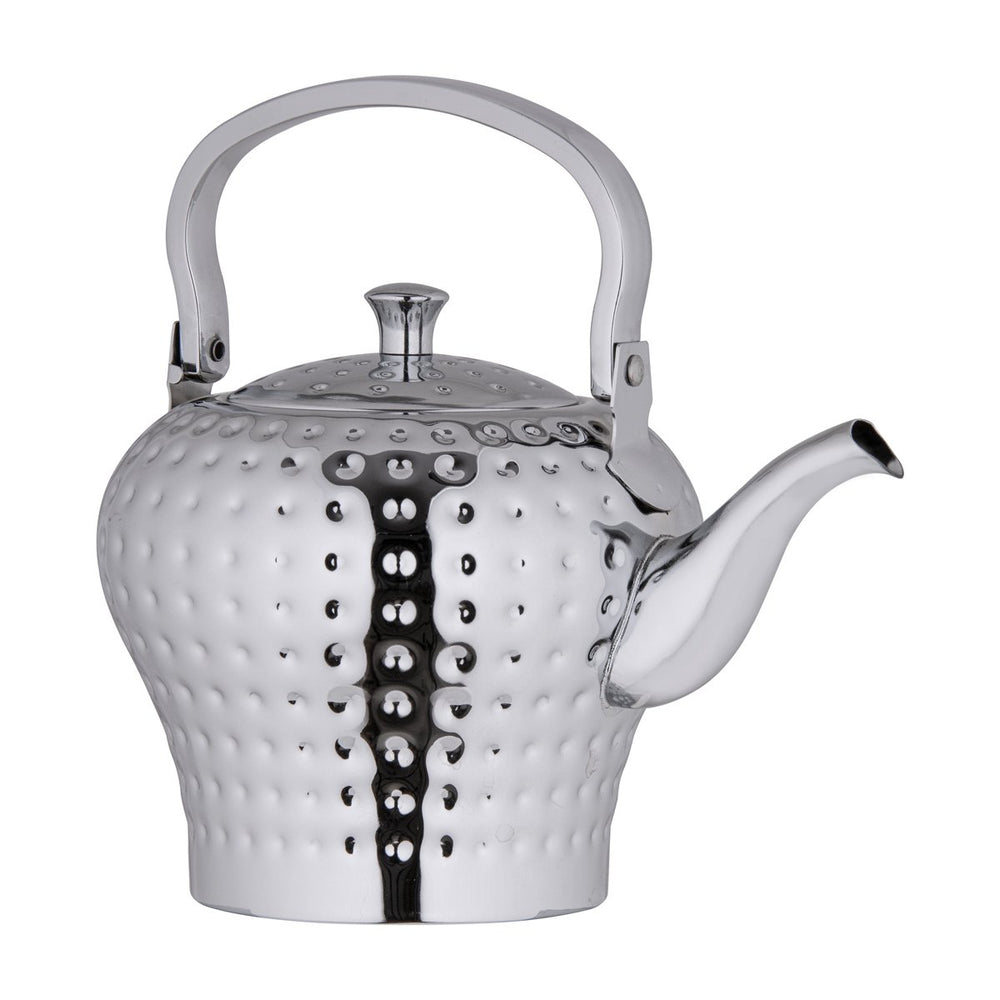 Almarjan 1.6 Liter Hammered Collection Stainless Steel Kettle Silver - STS0010542