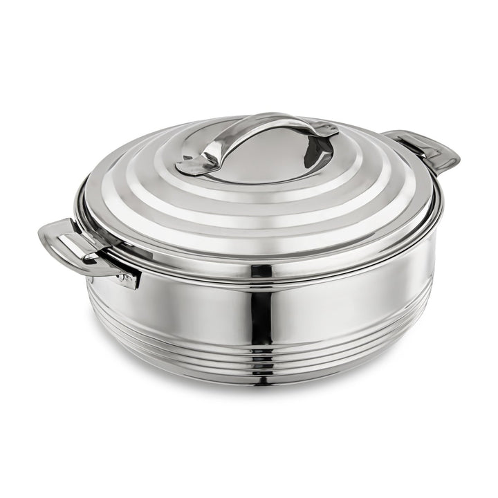 Almarjan 4 Piece Casa Collection Stainless Steel Hot Pot Silver - STS0290035