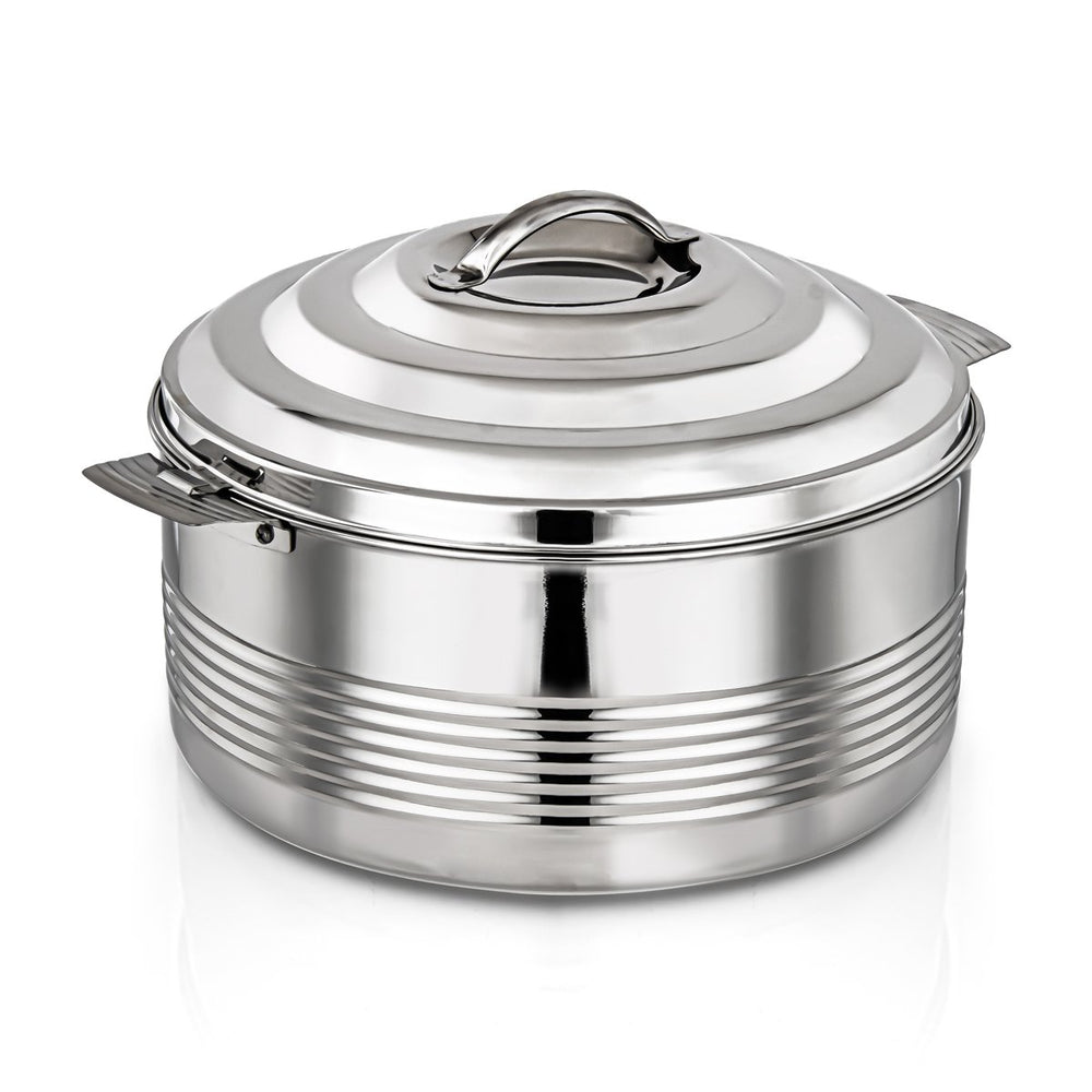 Almarjan 20 Liter Casa Collection Stainless Steel Hot Pot Silver - STS0290336