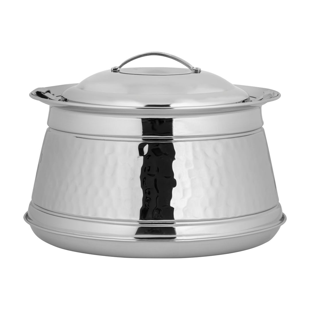 ALMARJAN Harisa Collection Stainless Steel Hot Pot Silver 3000 ML STS0292213
